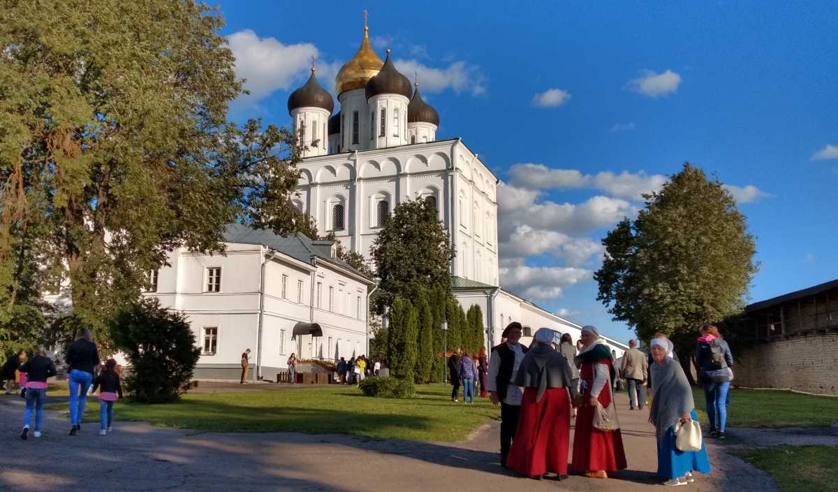 Noch mehr Touristen im Kremel